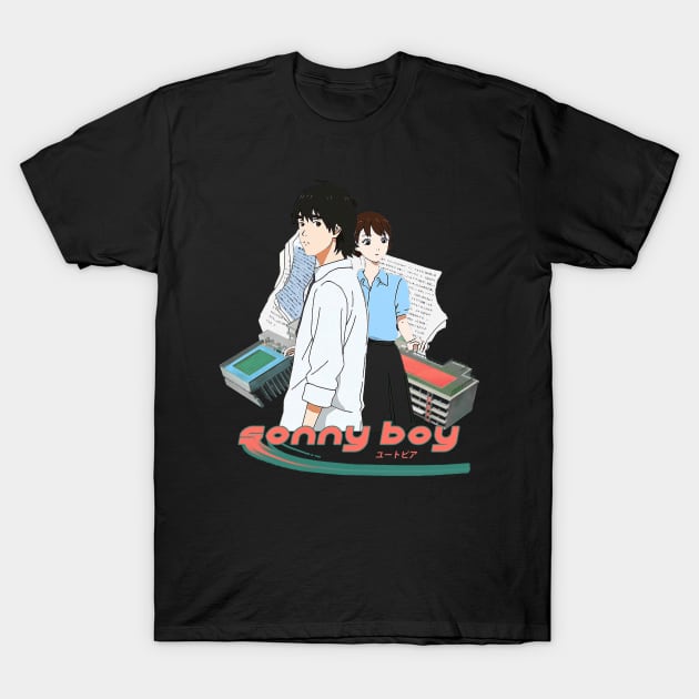 Sonny Boy ''ADRIFT'' V1 Anime T-Shirt by riventis66